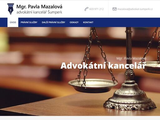 advokátní kancelář mgr. pavla mazalová nabízí právní služby v oblasti rodinného,pracovního,občanského,trestního práva.