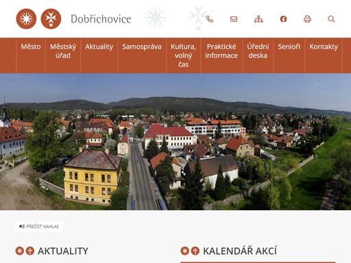 www.dobrichovice.cz