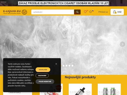 elektronické cigarety - vše pro vaping pod jednou střechou - e-liquid.eu,  e-liquid.cz, e-liquid.sk