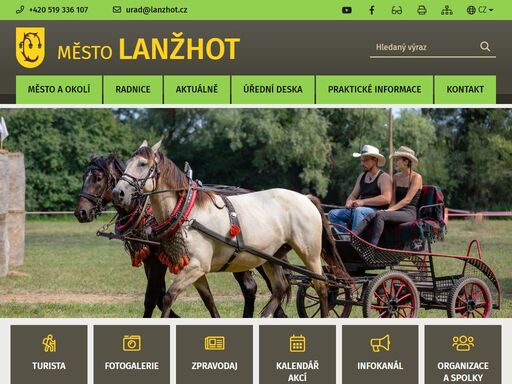 oficiální stránky města lanžhot