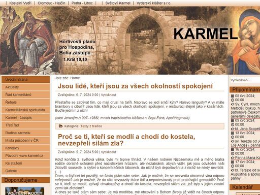 www.karmel.cz