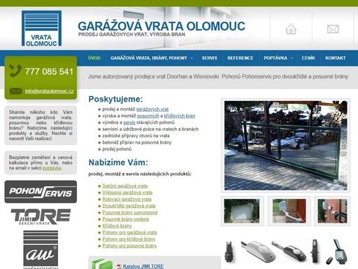 www.vrataolomouc.cz