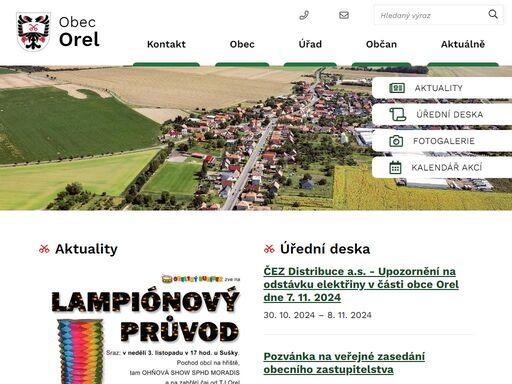 www.obecorel.cz