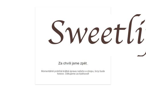 www.sweetlife.cz