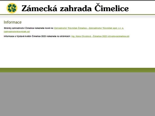 www.zahradacimelice.cz