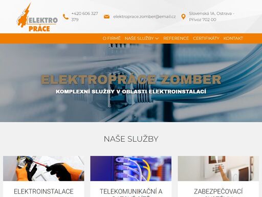 www.elektroprace-zomber.cz