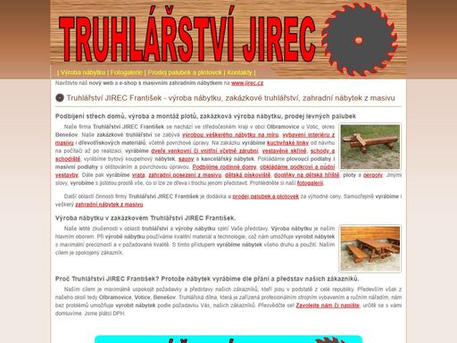 www.truhlarstvi-jirec.cz
