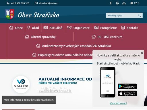 www.obecstrazisko.cz