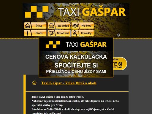 www.taxigaspar.cz