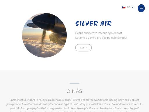 www.silverair.cz
