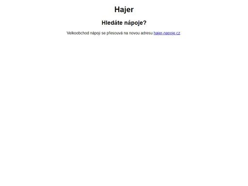 www.hajer.cz