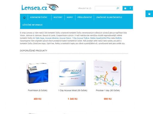 www.lensea.cz