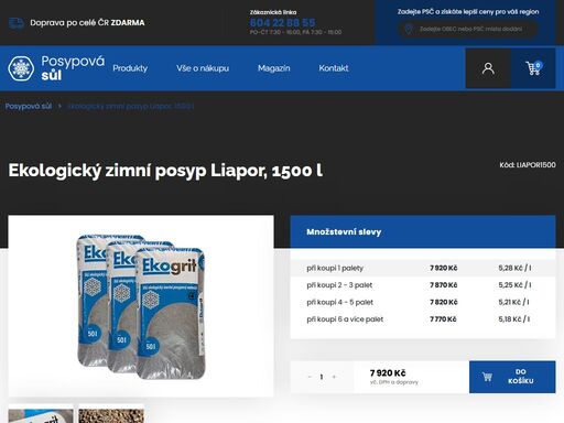 český dodavatel posypové soli špičkové kvality. ?? široká nabídka posypové soli s rozvozem po celé čr zdarma.