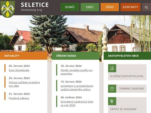 www.obecseletice.cz