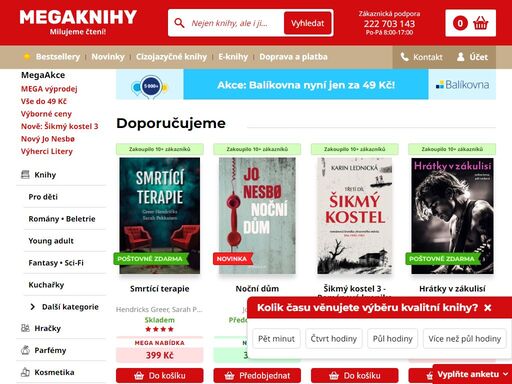 nejlevnější knihy v čr, nejnižší poštovné 39 kč, zavedený prodejce české knihy = 77 000+ titulů skladem, 99% zákazníků doporučuje. zjistěte více!