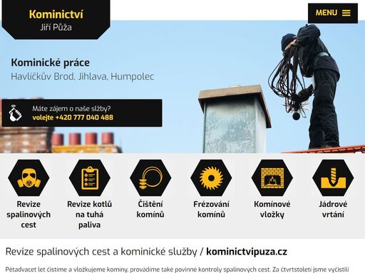 www.kominictvipuza.cz