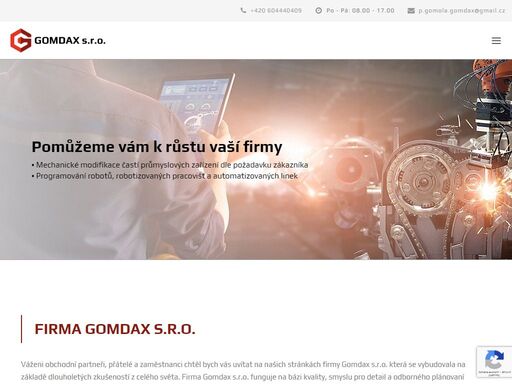 www.gomdax.cz