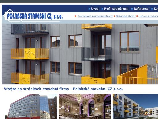 stavební firma poděbrady - polabská stavební cz - kompletní stavební činnost, novostavby, rekonstrukce, bytové domy, rodinné domy, pronájem jeřábu, střední čechy.