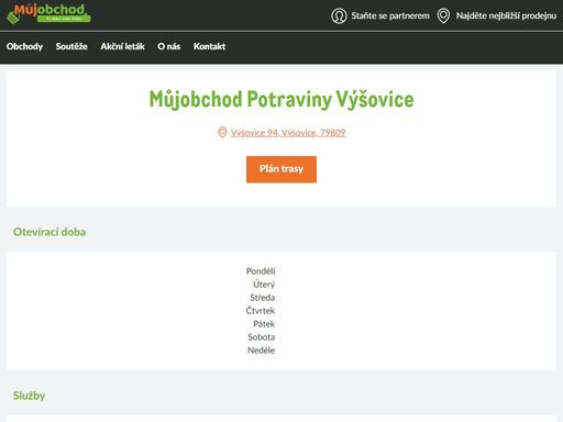 mujobchod.cz/obchody/potraviny-vysovice