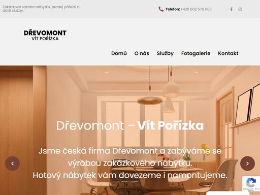 www.drevomont-vyroba-nabytku.cz