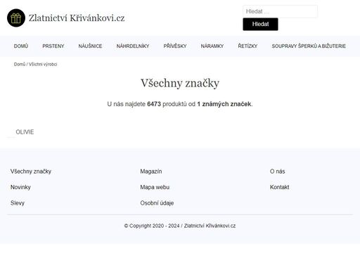 www.zlatnictvi-krivankovi.cz