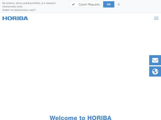 horiba provides instruments and systems for automotive, process and environmental monitoring, medical diagnostics, semiconductor and scientific.