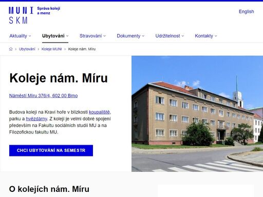 skm.muni.cz/ubytovani/koleje-muni/koleje-nam-miru