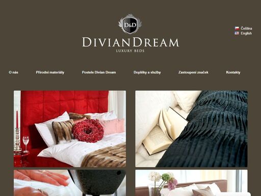 prodejce luxusních postelí praha. divian dream luxusní postele za příznivé ceny. manželské postele a doplňky pro luxusní postele, povlečení.