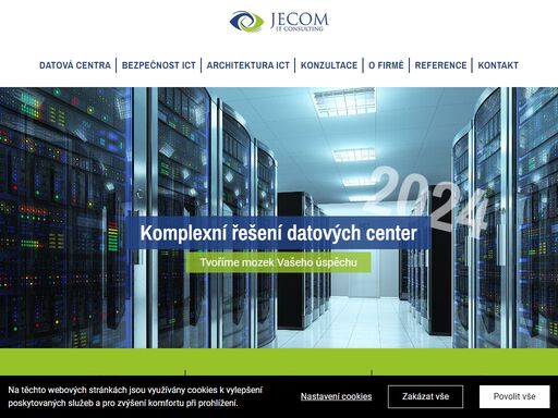 jsme česká firma, která působí v oboru již 20 let a specializujeme se na sofistikovaná řešení datových center ict včetně fyzické a informační bezpečnosti.