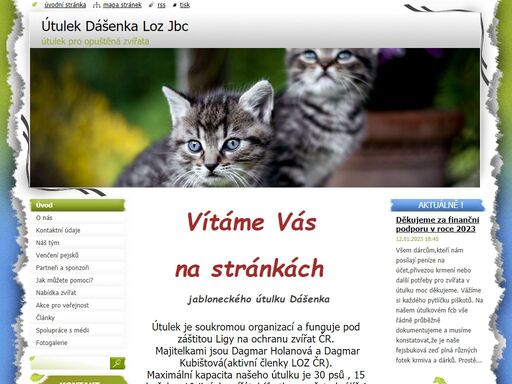 www.dasenka-utulek.cz