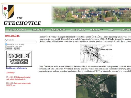 www.utechovice.cz