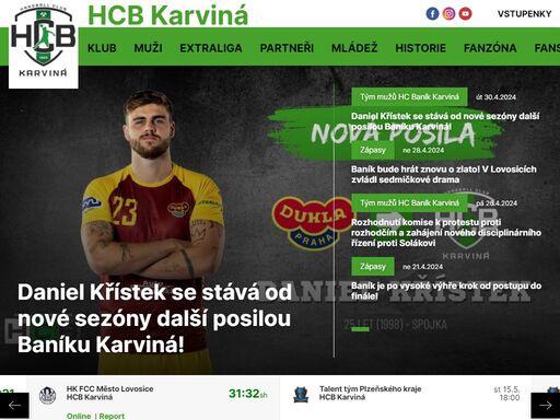 www.hcb-karvina.cz