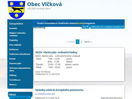 www.vlckova-obec.cz