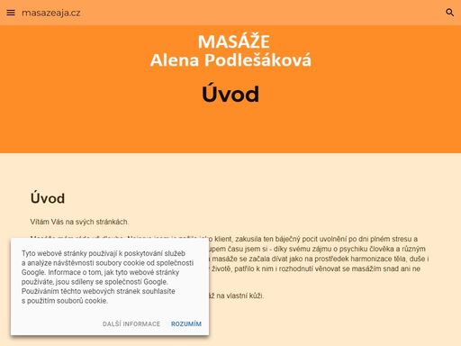 www.masazeaja.cz