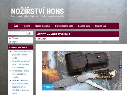 www.nozirstvi-hons.cz