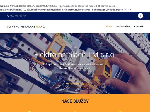 www.elektroinstalacetm.cz