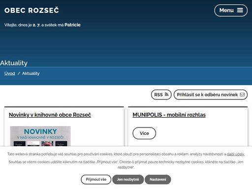 www.obecrozsec.cz