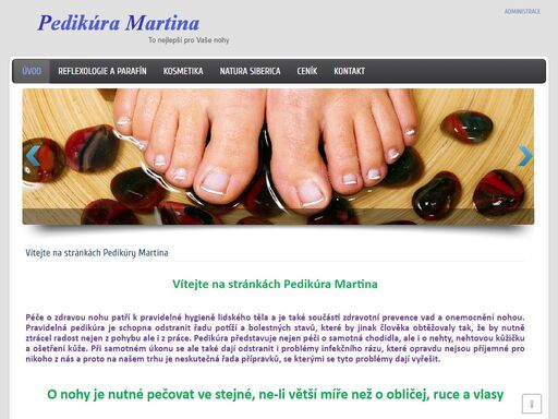 www.pedikura-martina.cz