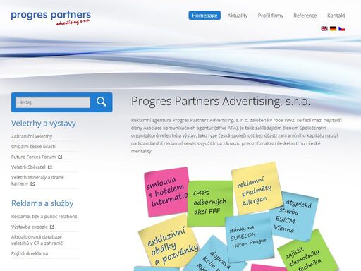 progres pertners advertising, s.r.o., - reklama, tisk a public relations