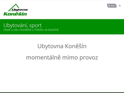 www.ubytovnakonesin.cz