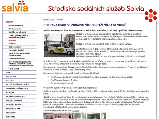 salvia.cz/SLUZBY/Doprava