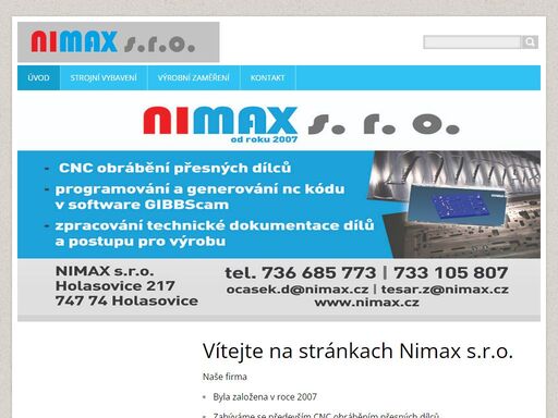 www.nimax.cz
