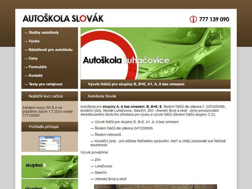 www.autoskola-slovak.cz
