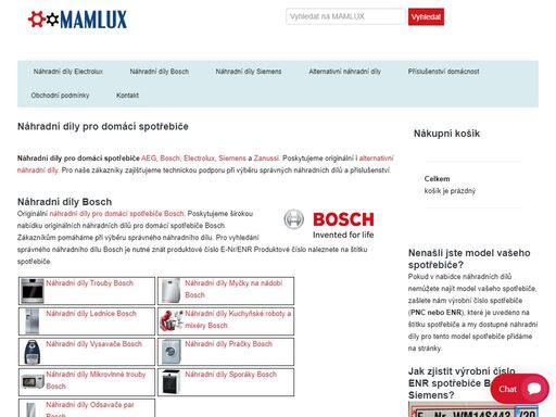 www.mamlux.cz