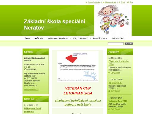 www.zakladniskolaspecialnineratov.cz