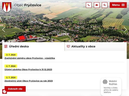 www.frycovice.cz