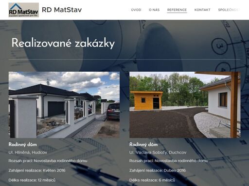 www.rd-matstav.cz