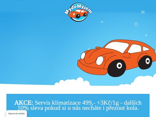 www.myjemyjem.cz - pneuservis praha 6, čištění interiérů, ruční mytí aut, rychloservis