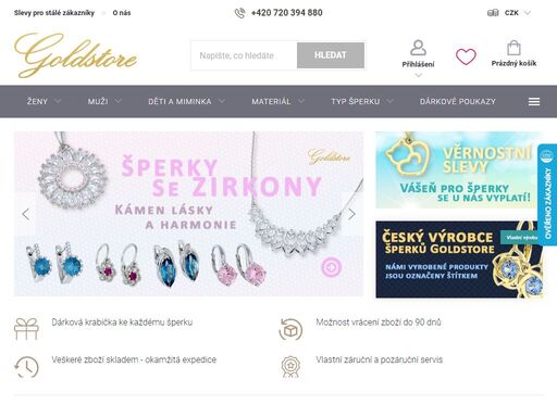 vybírejte na našem novém e-shopu originální šperky z drahých kovů za super ceny. vše máme skladem a můžeme tak okamžitě odesílat!