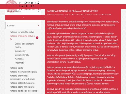 www.prf.cuni.cz/164/katedra-financniho-prava-a-financni-vedy
